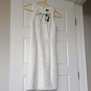 White shimmery Guess dress
